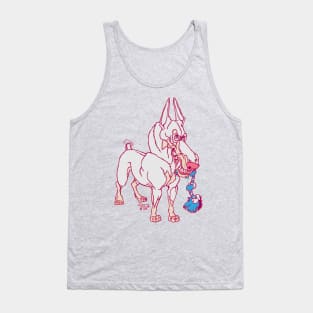 White Doberman 2 Tank Top